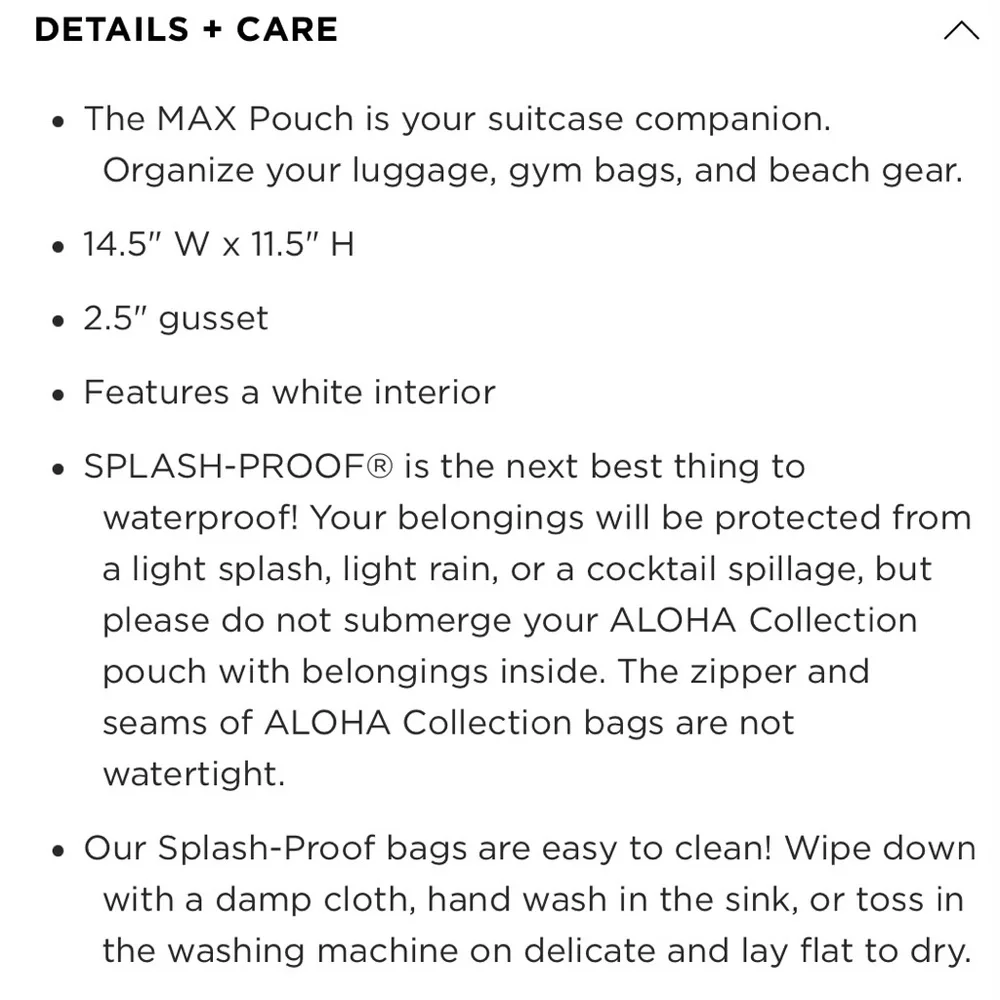 Aloha Collection Max Pouch - Picture 9 of 9